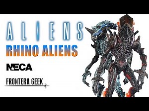 NECA RHINO ALIEN Versión 1 & 2 - Review en Español | Unboxing - Alien Tributo Kenner