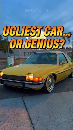 1975 AMC Pacer — The Weird Car That Was Too Smart for Its Time #shorts #amcpacer #iconiccars