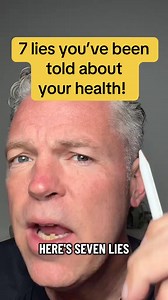 7 lies you’ve been told about your health! #greenscreen #facebookviral #1millionviews #fyp #foryou #usa | Dr Kenny