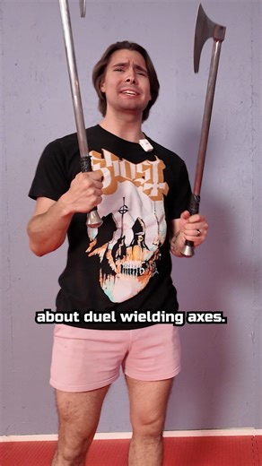 Sellsword Arts | "Dual Wielding Axes is Awesome!" #axe #history #vikings #fantasy | Instagram