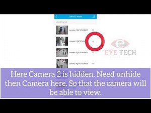 Hide/Unhide Hikvision Camera in Hilook App