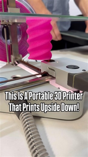 This is the Muon3D M1 and is the coolest portable 3D printer you have seen #3dprinting #muon3d