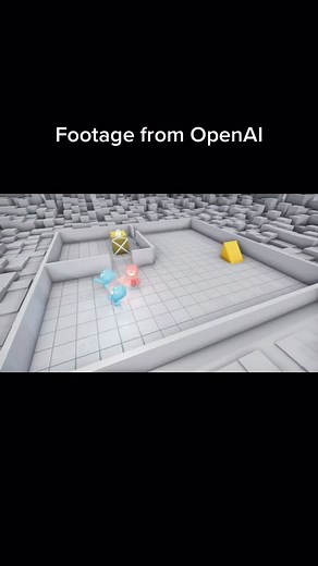 OpenAI hide and seek #openai #ai #fy