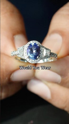 Most People Set This Stone Wrong #jewelry #tanzanite #shorts