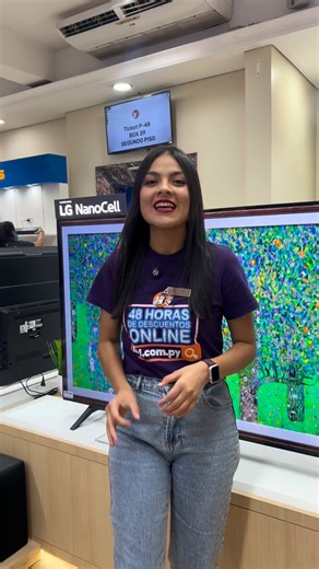 Tupi S.A. on Instagram: "💜 48 HS ONLINE en tupi.com.py 📺 TV LG 65” SMART LED UHD NANOCELL 📺 + 1 BARRA DE SONIDO LG DE REGALO 🤩 Imágenes más puras y colores reales ✨ Viví el cine en casa con máxima definición 🎬 🚛 Envíos a todo el Paraguay 🇵🇾"