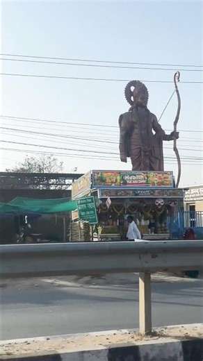 The biggest statue of Ramji in Rajasthan ￼🔥❤️ vlogger Jai Shree ram