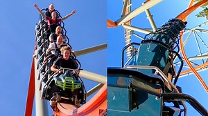 101K views · 1.9K reactions | Take a ride on the awesome RailBlazer roller coaster at California's Great America! | Theme Park Review | Facebook