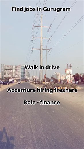 PageNest on Instagram: "Accenture Mega Walk-In Drive – Finance Professionals Accenture is hiring CA / CMA / CPA candidates with 0 to 5 years of experience. Freshers are also eligible! 🗓 Date: Friday, 14th November 2025 ⏰ Time: 11:00 AM – 3:00 PM 📍 Venue: Accenture Services Pvt. Ltd., Unitech Infospace, Tower 7 (Ground Floor), Old Delhi–Gurgaon Road, Dundahera, Sector 21, Gurgaon 💼 Role: Finance Professionals (CA / CMA / CPA) 🎓 Eligibility: Freshers + Experienced (