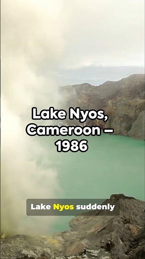 This Exploding Lake Can Kill You