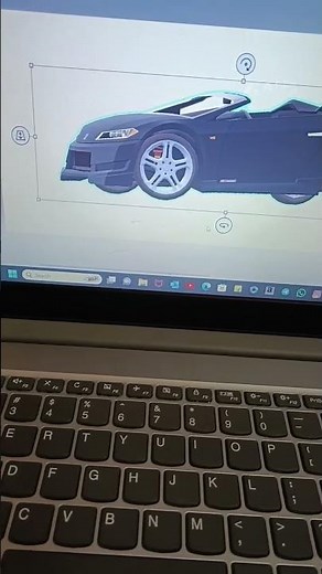 How to design a car from laptop #experiment #diy