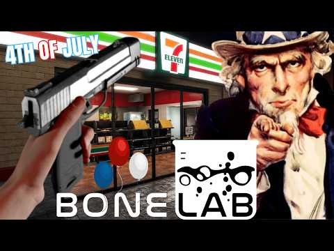 I blew Up 7-Eleven With Fireworks... (BONELAB MODS)