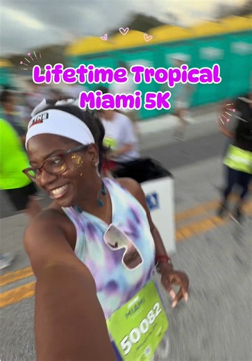 Come with me as I run the Lifetime Tropical Miami 5K 🌴 Breezy route, flat miles, steady pace from start to finish. Consistency was the goal… and an ocean dip was the reward 🌊🏃🏽‍♀️ Running really does take me everywhere. #BrooksRunningCollective #shokzstar #tropical5k #running #strava @Brooks Running @Shokz Sports @SFRC @Garmin Connects