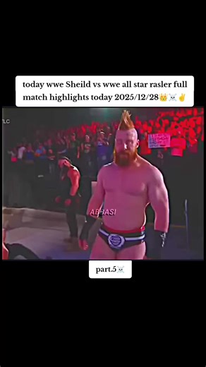 part 5 sheild is back today wwe Sheild vs wwe all star rasler full match highlights today 2025/12/28👑☠️✌️#foryou