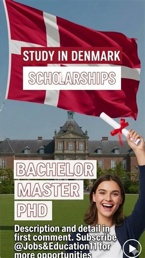 Denmark for International Students (Non-EU)|How to Study in Denmark for FREE! 🇩🇰 (Scholarships 2026