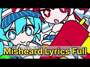 Misheard Lyrics: Mesmerizer ft. Hatsune Miku & Teto | 32ki | FULL VERSION