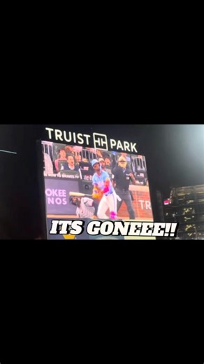 Ronald Acuna Jr home run!! #shortsfeed #viral #mlb #braves #ronaldacunajr