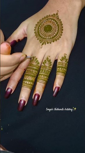 Henna Tutorial ❤️🌿|| Last part✨ #foryou #henna #shortsfeed #shortvideo #subscribe #shorts #short