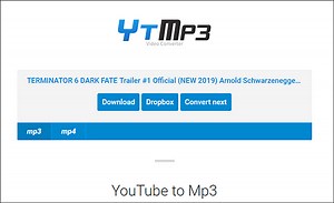 Youtube video to mp3 converter
