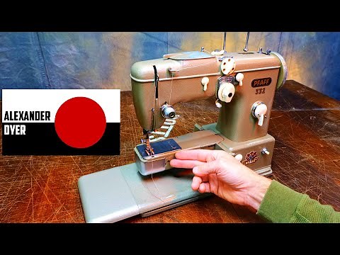 Pfaff 332 Free Arm Automatic Sewing Machine