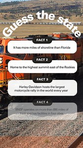20K views · 113 reactions | The second-longest cave in the U.S., Jewel Cave National Monument, can be found here. Take your best guess below! #statefunfacts #BNSF #freight | BNSF Railway | Facebook