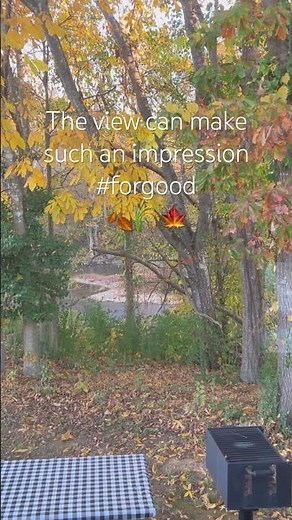 SIMPLE Camp Sights with RIVER Views Are the BEST! | EPIC FALL COLORS in Pigeon Forge!