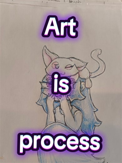 Ai has nothing to do with art. Art is a process and it's hard. There were many times when I wanted to give up, many people who say I have talent but I should look for a real job. Once my adoptive father said I should stop and concentrate more on the real world otherwise he would destroy everything I did. That was 12 years ago. And I didn't stop. There was a time I drew less and kinda felt lost. Then I saw many creative artist at cons and I thought, why I can't have both? A job and my art? I can.