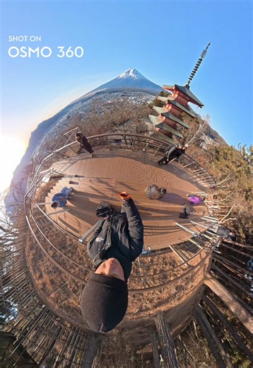 DJI OSMO 360で360°の世界を楽しもう
