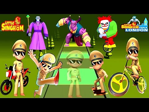 Little Singham Chala London vs Little Singham Super Skater vs Little Singham Gameplay