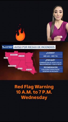 [8:10] Esta por llegar el frente frío 🌬️ Al fin bajarán las temperaturas y se sentirá más otoñal. 🍂🍁 #tiempo #rgv #weather | Telemundo 40
