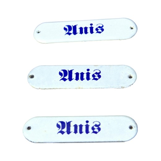 Vintage French Porcelain Sign Label Anis Enamel Grocery Shop Old Herbalist’s Display for Drawer Price à Piece Perfect Gift for Birthday - Etsy