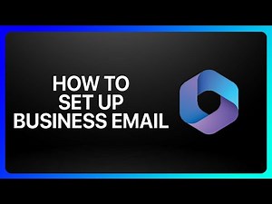 How To Set Up Microsoft 365 Business Email Tutorial