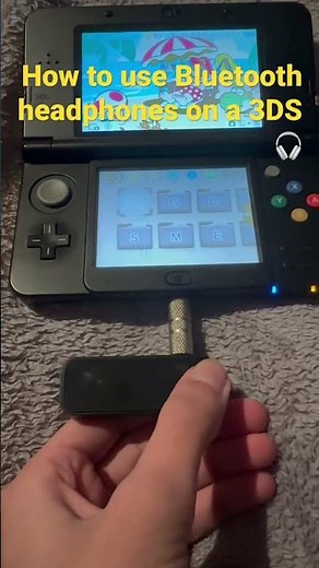 How to use Bluetooth headphones on a 3DS! (Adapter required!)