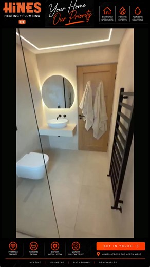 Modern Luxury Bathroom Renovation Ideas | LED Lighting & Finishes