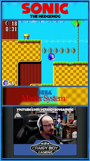 The Sonic I Grew Up With | Sonic The Hedgehog SMS Gameplay #SonicTheHedgehog #retrogaming #sega