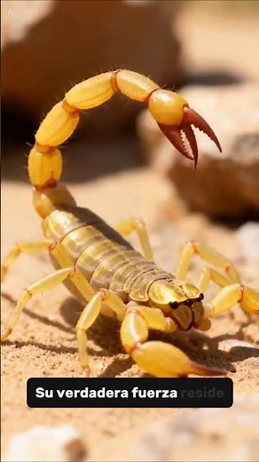 El Animal Más Pequeño… ¡Pero Mortal! El Escorpión Amarillo