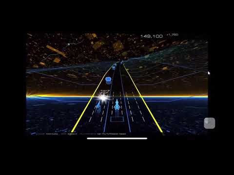 Audiosurf 2 Ep. 3136: nøll - Try To Pretend. 261K score. Mono Turbo.
