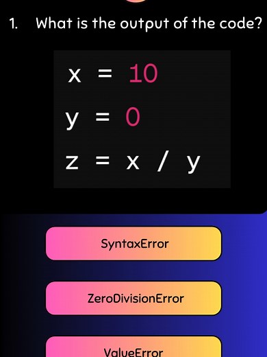 python quiz 16 follow for more quizzes i love programming #python #coding #programming #cs