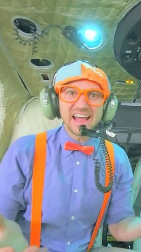 This Is Your Pilot Speaking... it's Blippi! 🧑‍✈️🚁