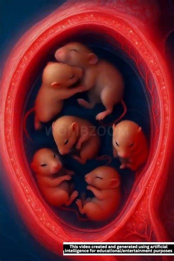 TINY Hamster Babies COMPETE for Mom's Attention