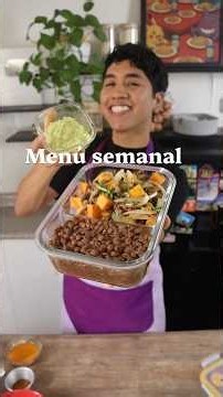 Menú semanal con camote 🍠
