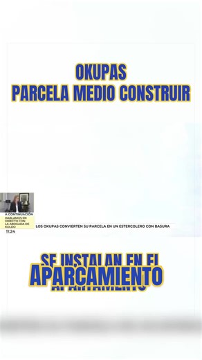Cuatro años de okupación en su parcela en Galapagar: “No puedo vivir en mi propia casa” Isabel denuncia una pesadilla legal tras comprar su terreno en 2021: una pareja ocupa un garaje y acumula basura hasta el inminente desalojo #galapagar #okupas #obra #aparcamiento #telecinco