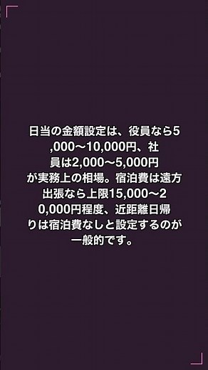旅費規定の作り方！5項目を書けば完成