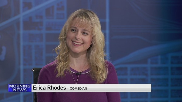The return of comedian Erica Rhodes! How life has changed since her last appearance went viral