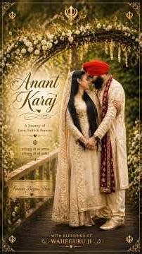 “Anant Karaj ❤️ Sikh Wedding Ceremony (Emotional & Pure Moments)”
