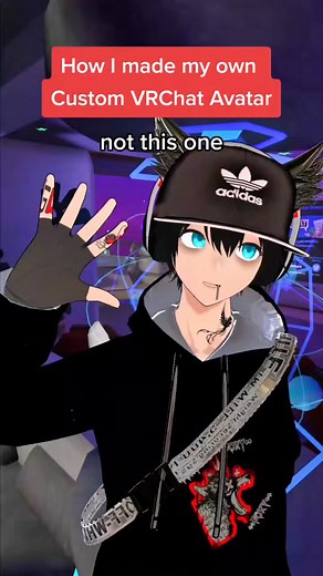 How I made my own custom VRC Avatar. #vr #vrc #vrchat #vrchatmemes #vrchatcommunity #blender #unity