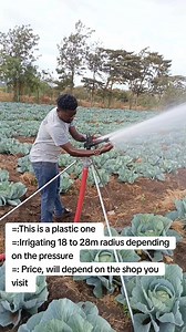 Irrigation sprinkler agriculture #SmartFarming #ModernIrrigation and #FarmersInspire | Farm with Tonny greenhouse and irrigation solutions