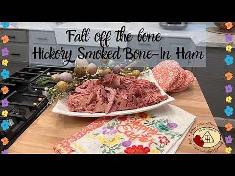 Hickory Smoked Ham – Crockpot Recipe