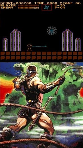 Castlevania: The Fortified Army (NES ROM Hack) - Medusa No Damage, No Subweapons