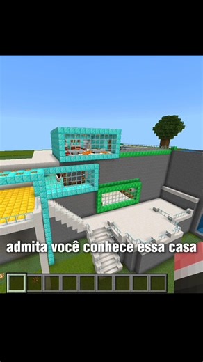 Ei temho certeza que você conhece essa casa no minecraft!