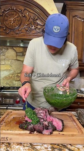 Steak Dinner for 10 | Chimichurri Recipe in Caption